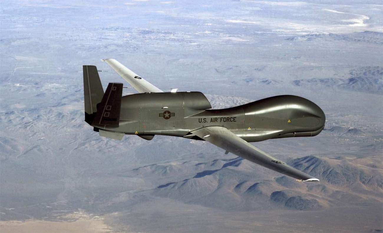 The Global Hawk drone was shot down by Iranian surface-to-air missile