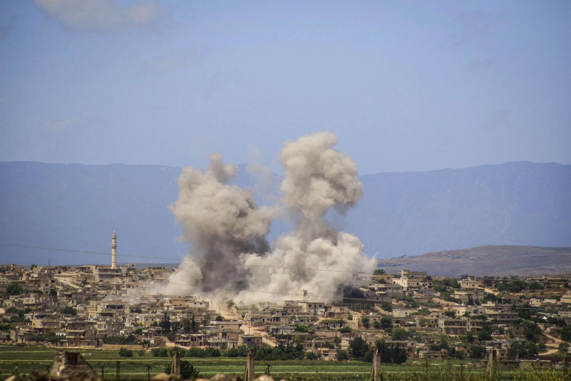 قصف مناطق خفض التصعيد شمال غرب سوريا