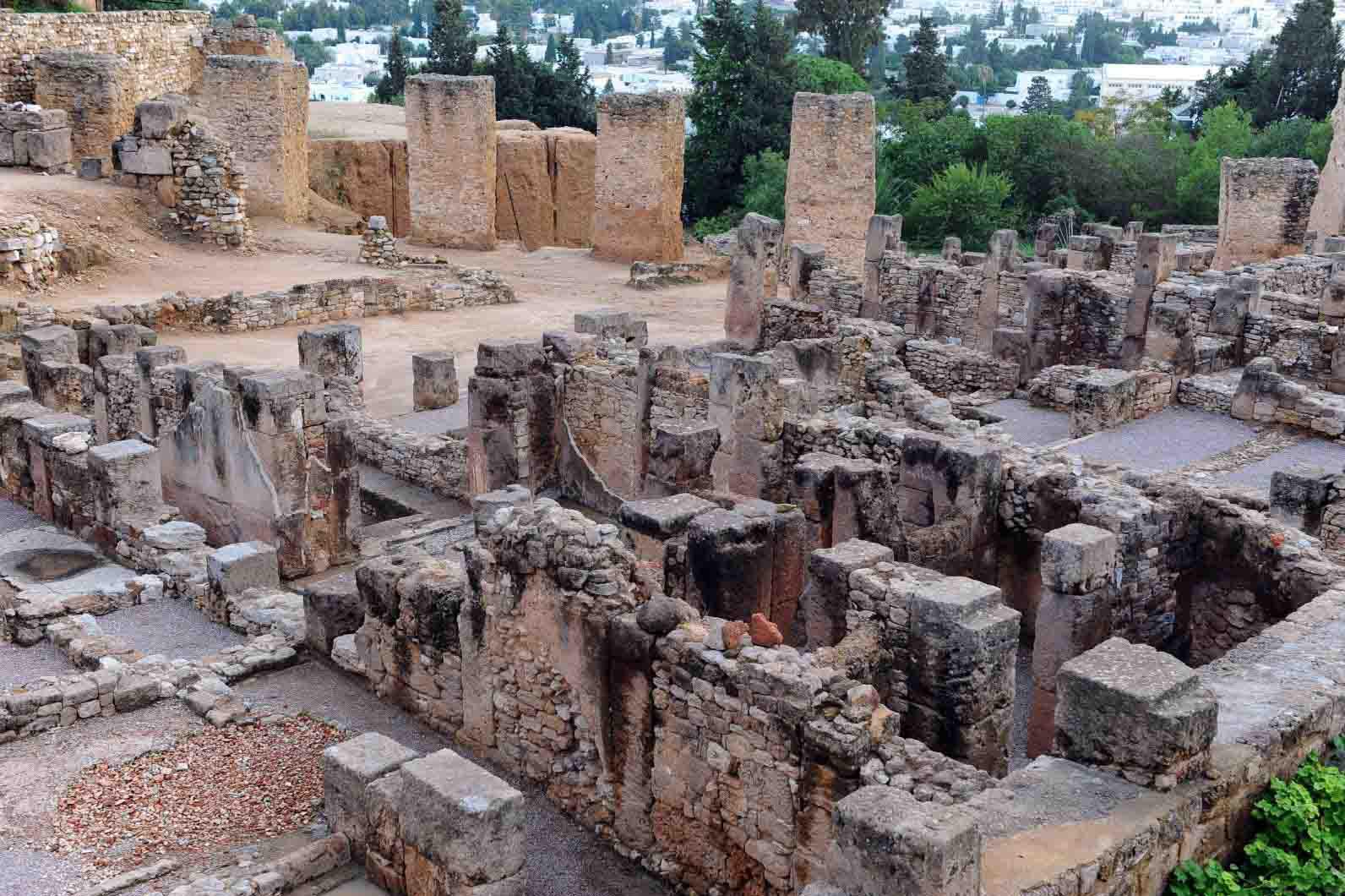 The Carthage Museum in Tunisia