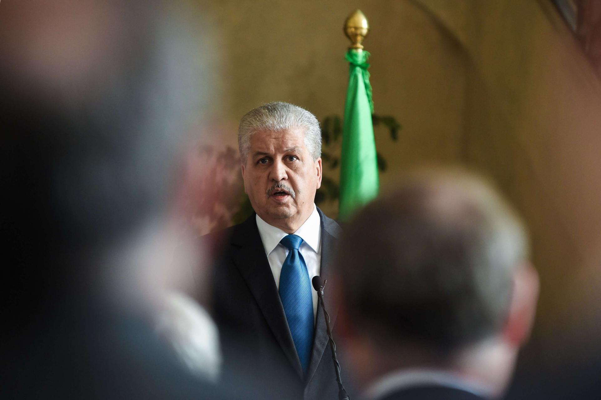 رئيس الوزراء الجزائري الاسبق عبدالمالك سلال