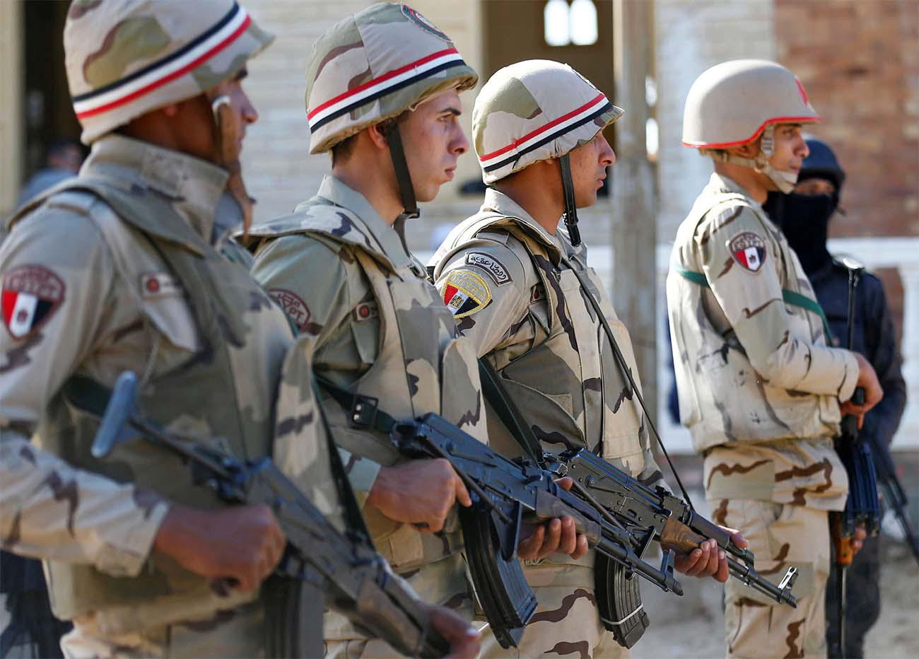 Egyptian security forces have been battling Islamist militants in the Sinai Peninsula for years 