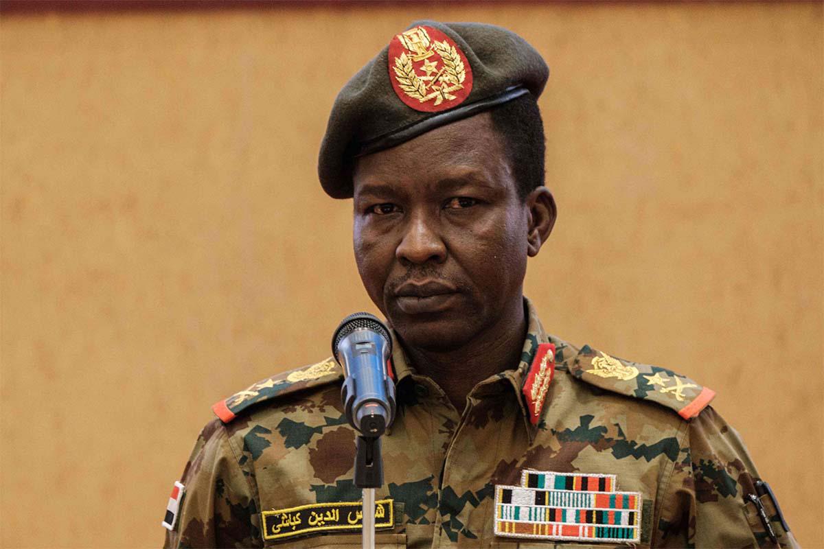 Sudan's ruling military council spokesman Shamseddine Kabbashi