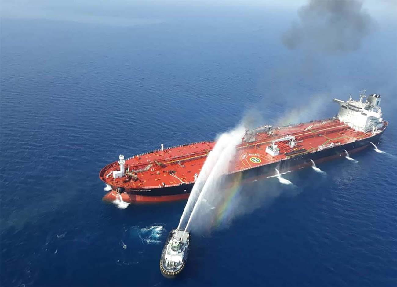 The attacks on the oil tankers raised the spectre of war