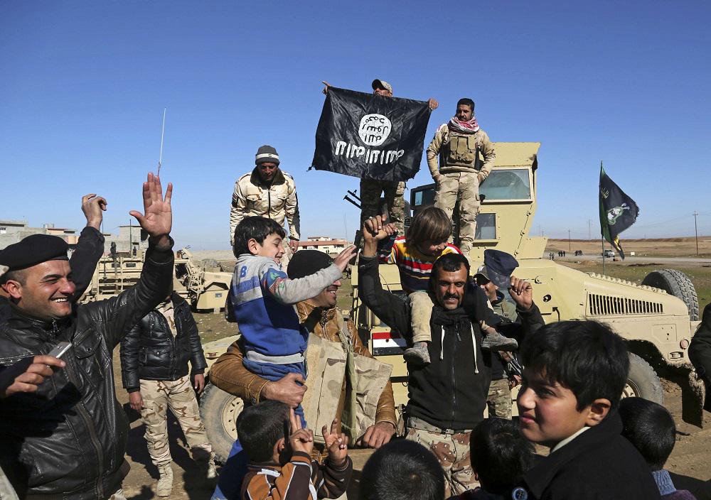 هزيمة داعش في العراق