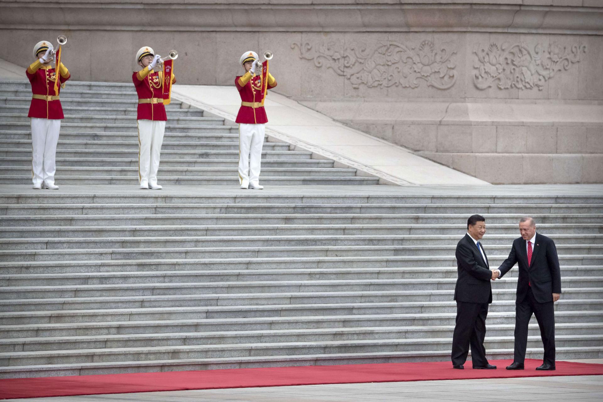 زيارة الرئيس التركي للصين
