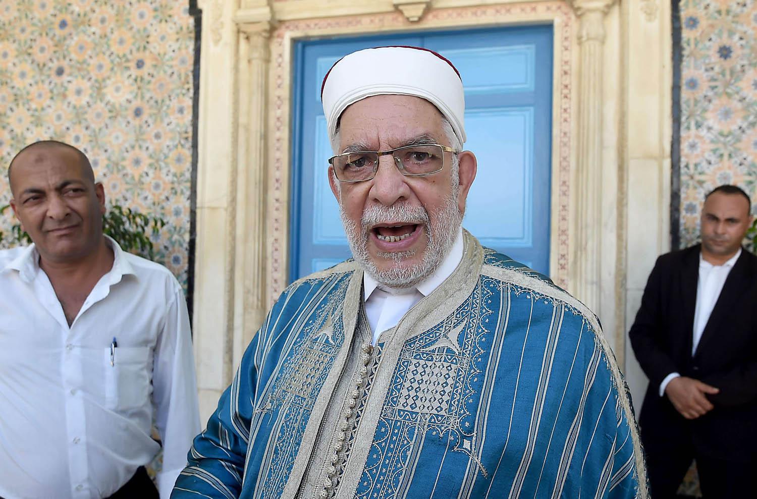 مرشح الرئاسة في تونس عبدالفتاح مورو