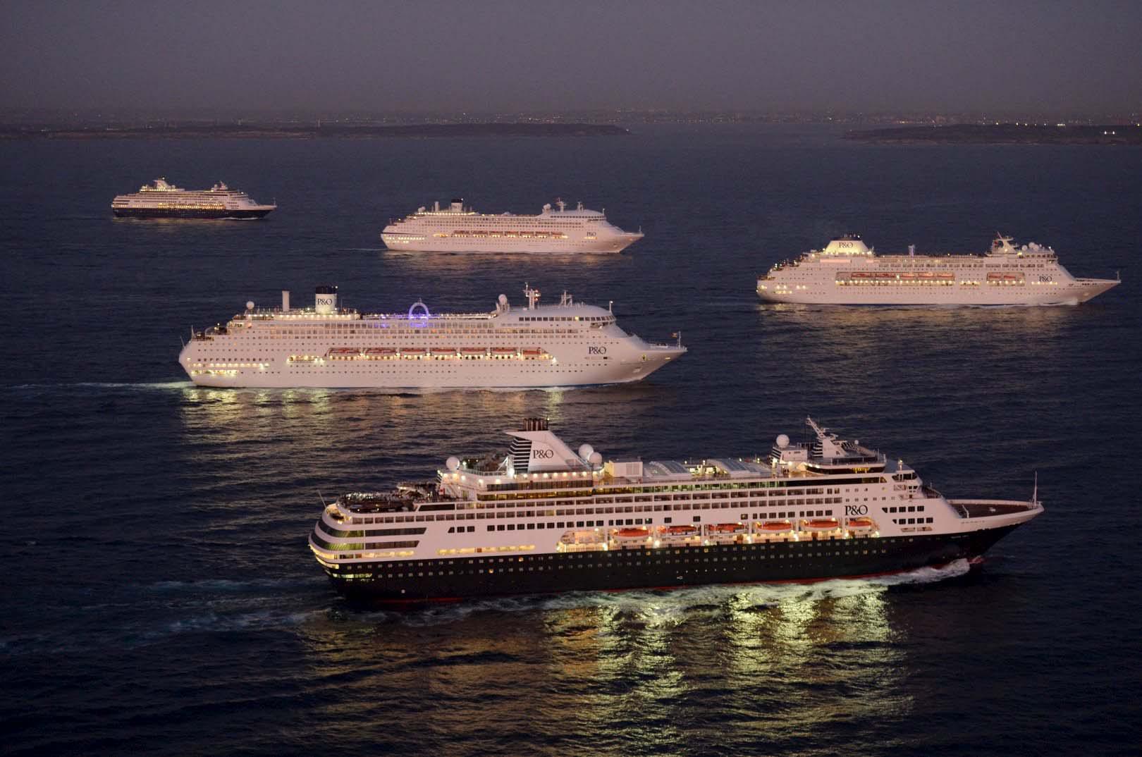 P&O Cruises is a British company flying the Red Ensign 