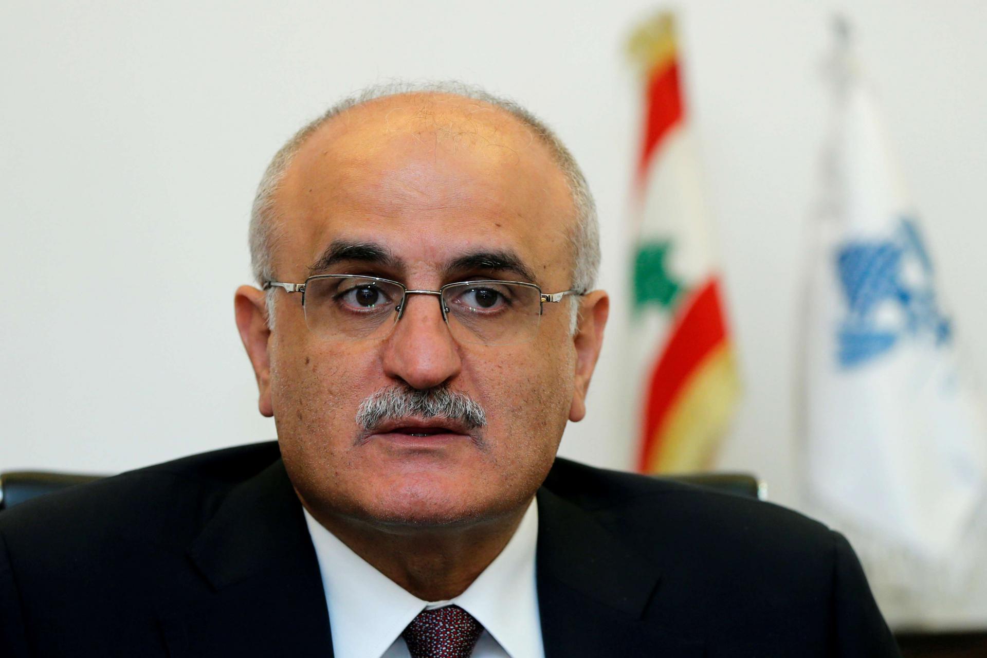 Lebanese finance minister Ali Hassan Khalil