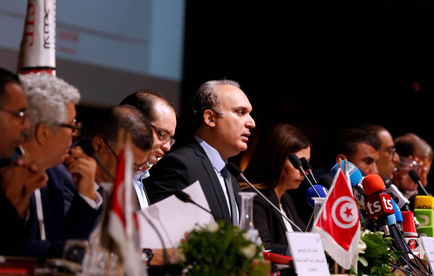 مؤتمر صحفي للهيئة العليا المستقلة للانتخابات في تونس
