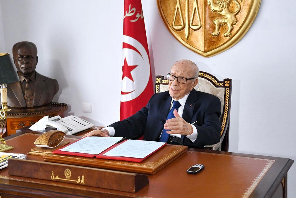 الرئيس التونسي الراحل الباجي قائد السبسي