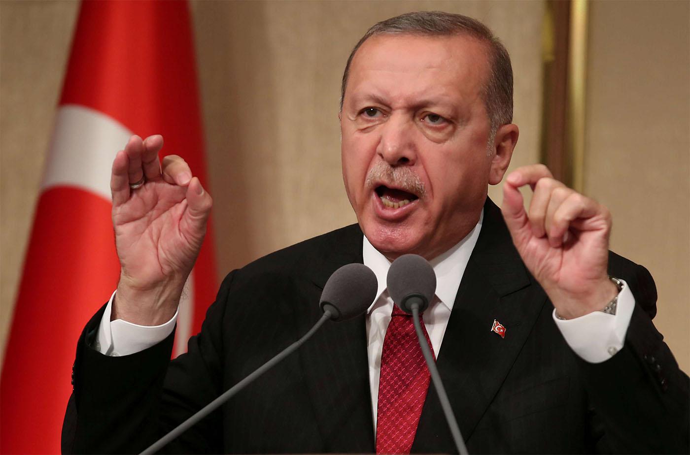TUrkish President Recep Tayyip Erdogan