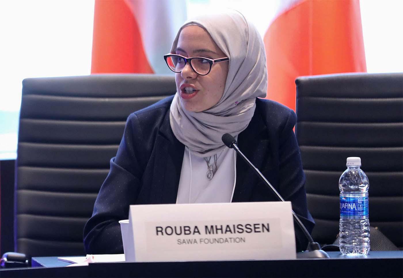 Rouba Mhaissen, champion of rights of refugees and migrants