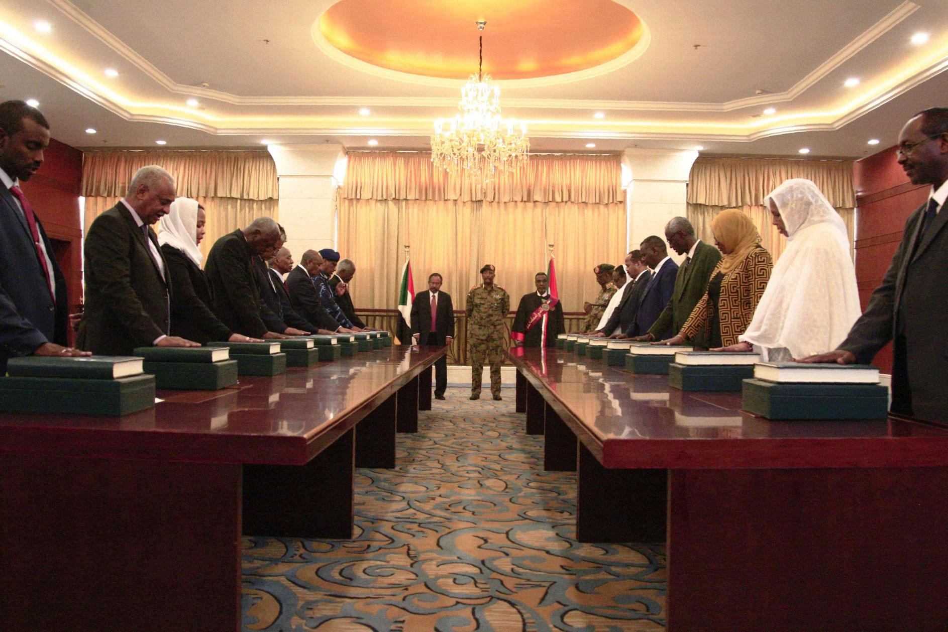 الحكومة السودانية الجديدة