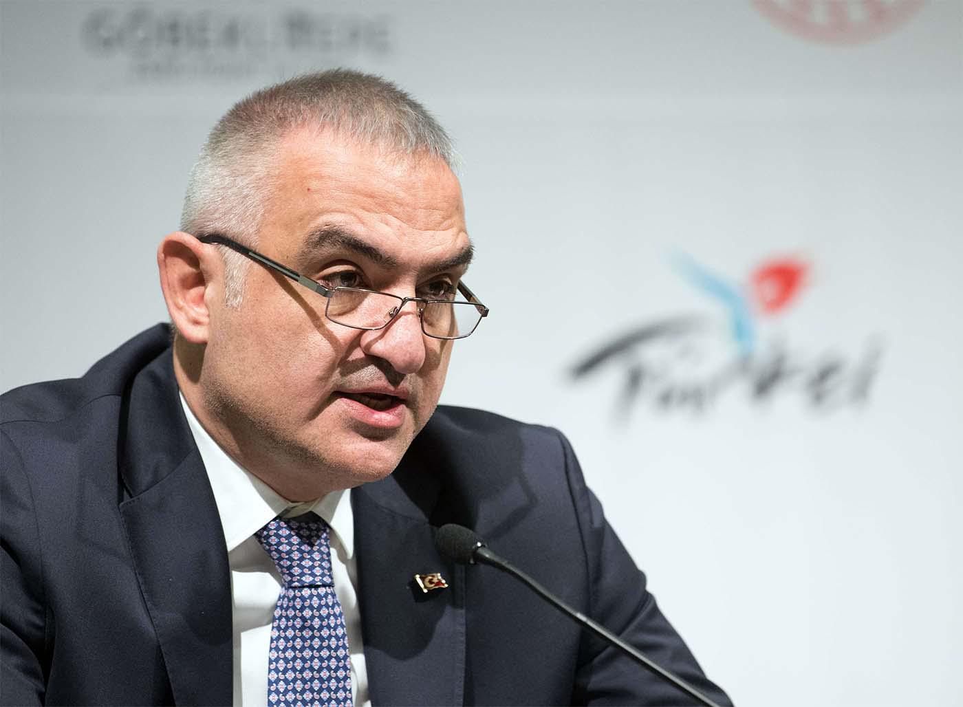 Turkish Minister of Culture and Tourism Mehmet Ersoy 