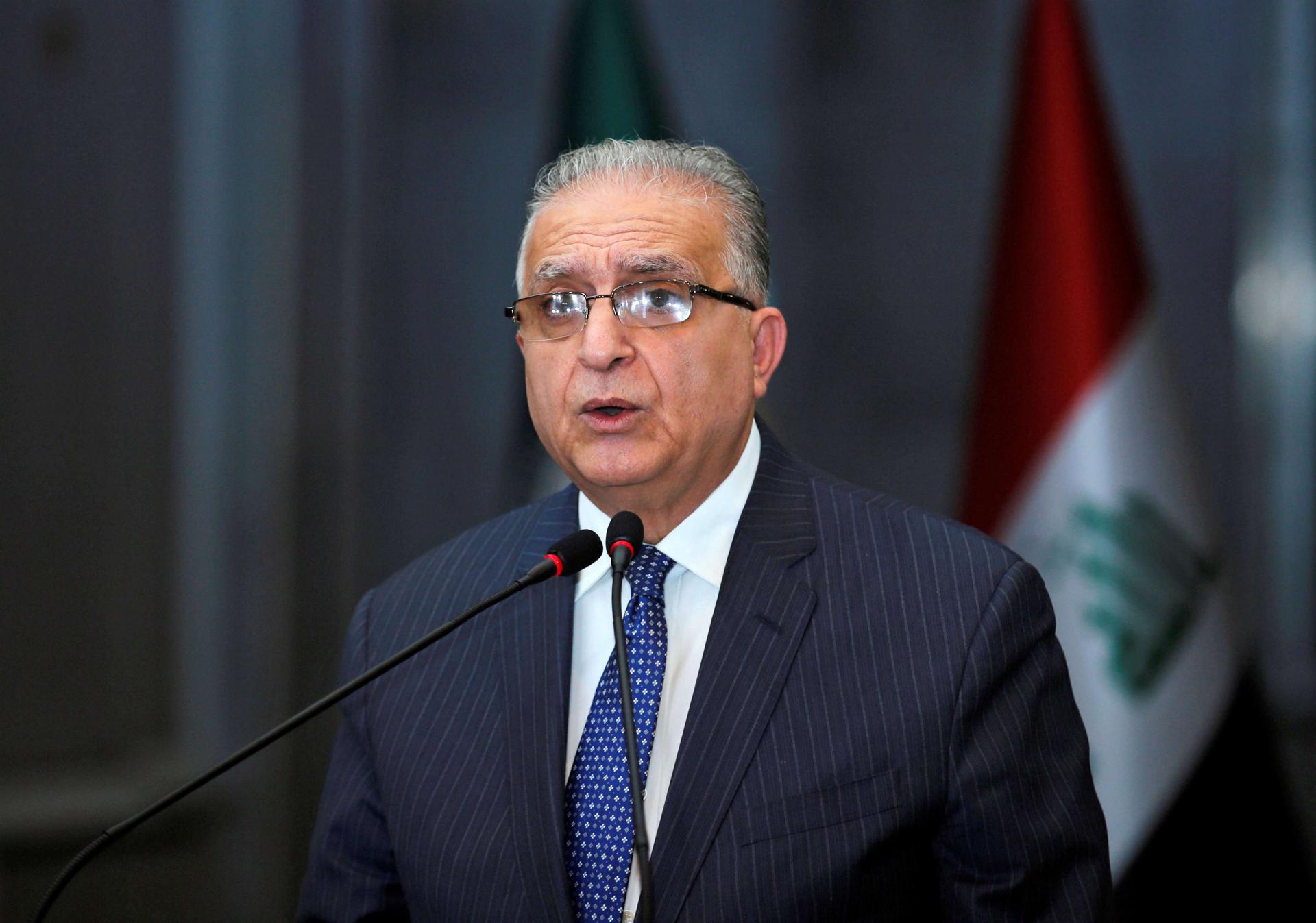  وزير الخارجية العراقي يطالب باعتذار رسمي من إيران