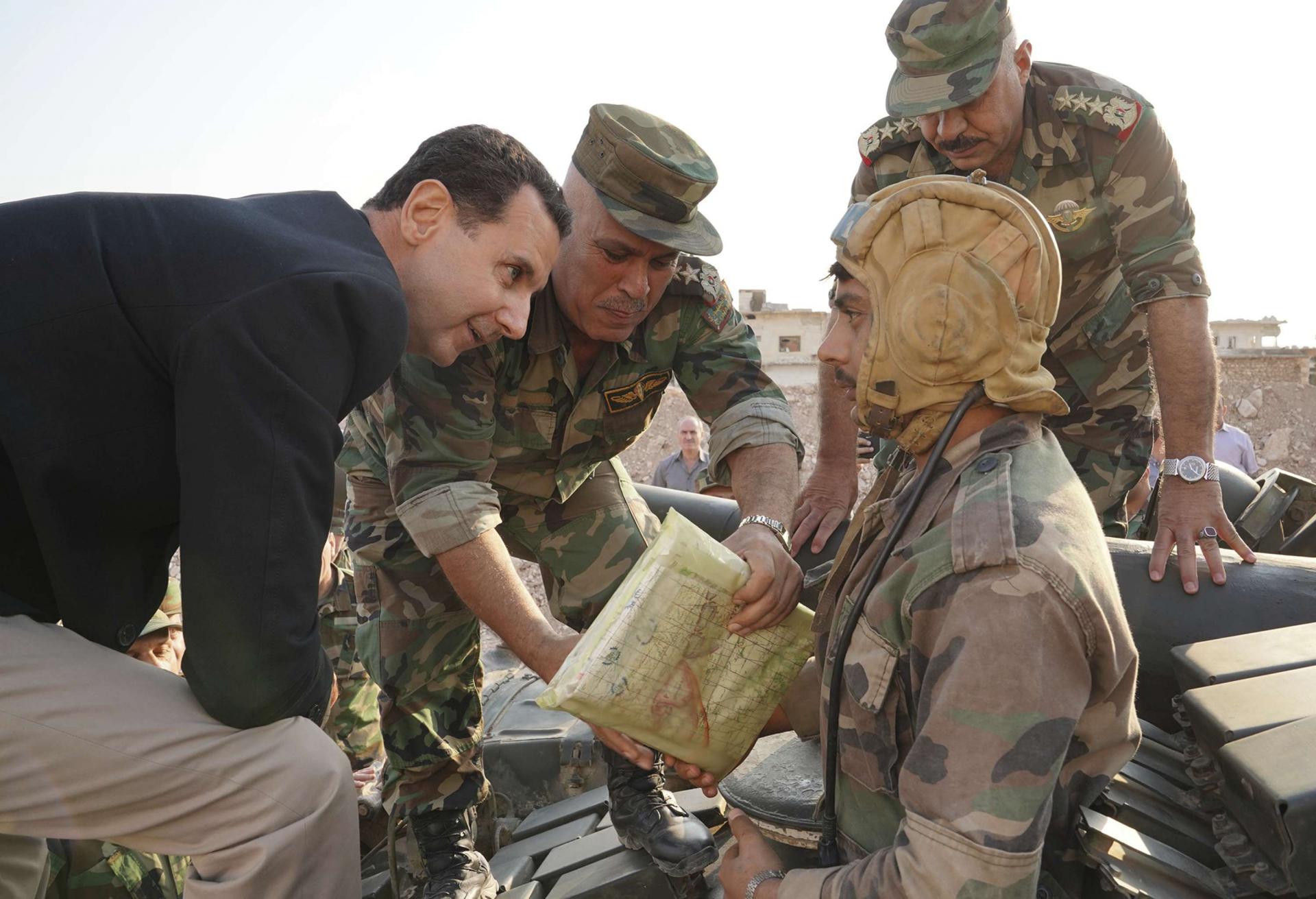 After turning the tide of the war, Assad's forces now control around 60 per cent of the country