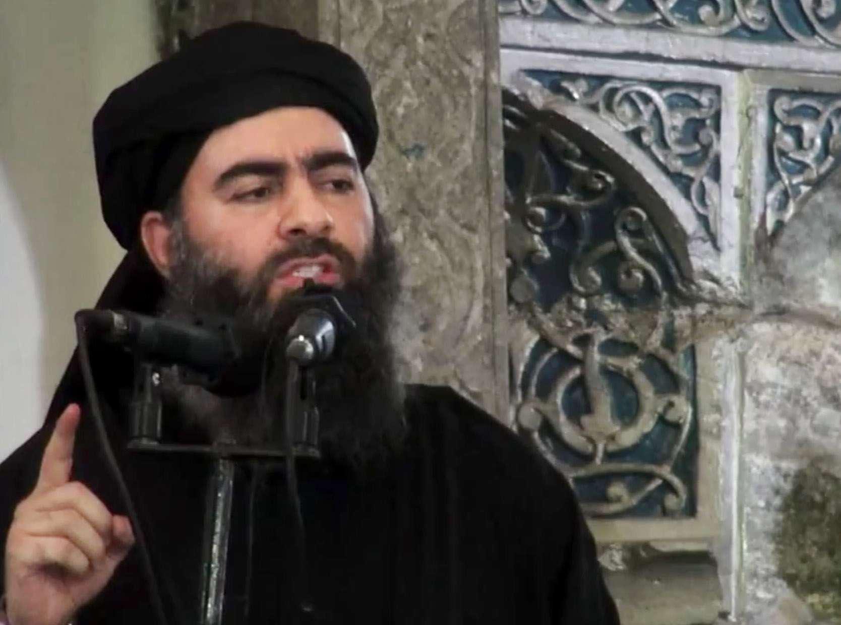 Trump said many IS jihadists had been killed in the raid and that Baghdadi had detonated a suicide vest