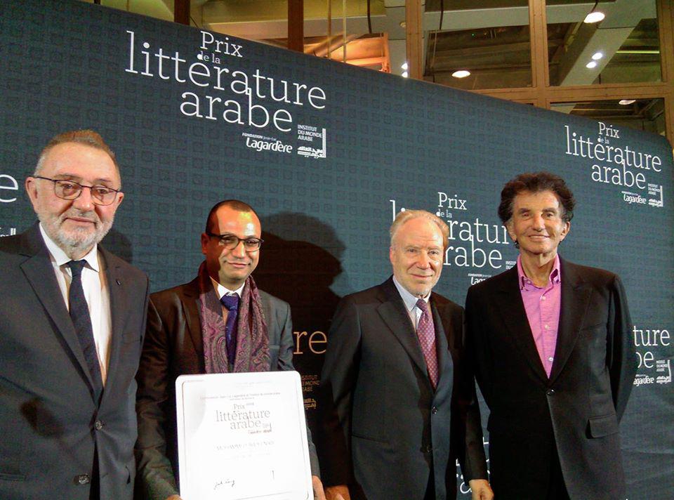 تتويج الروائي محمد عبدالنبي بجائزة معهد العالم العربي للأدب العربي المترجم للفرنسية