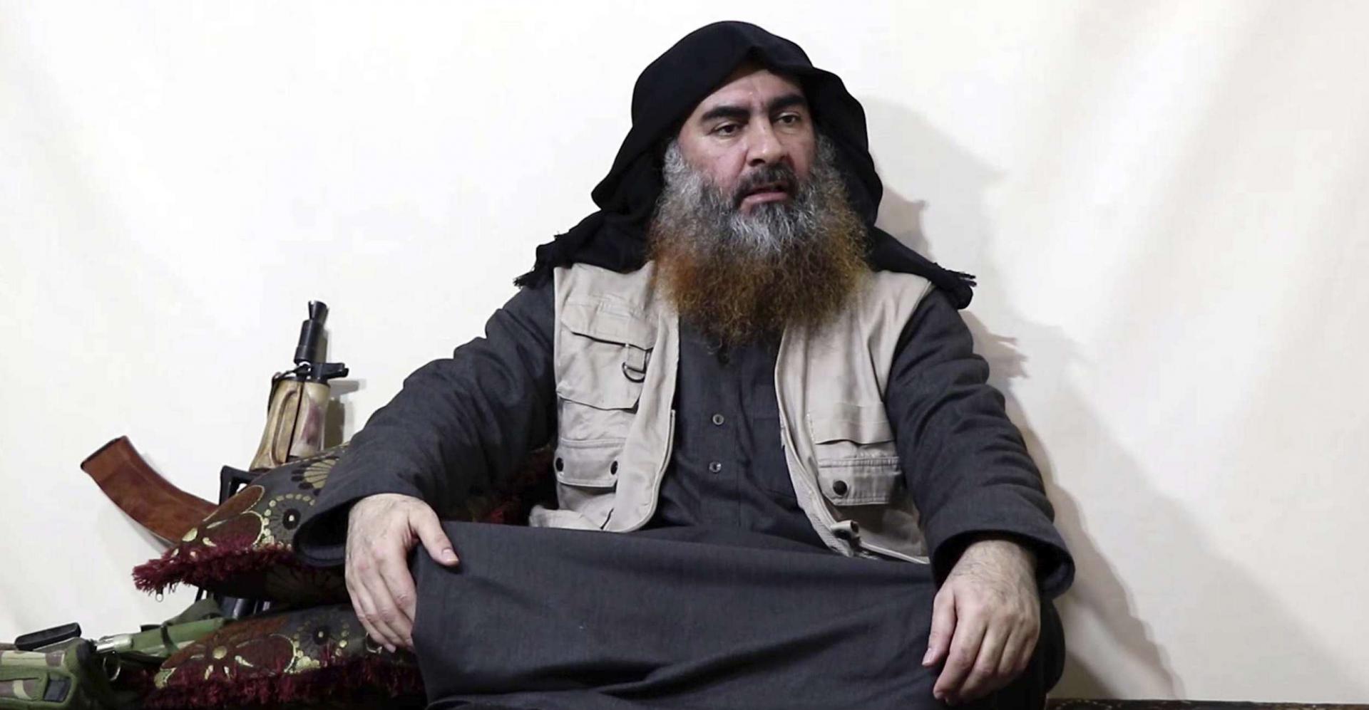 زعيم تنظيم داعش ابو بكر البغدادي