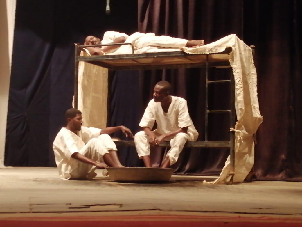 من عروض الدورة الثانية لمهرجان السودان الوطني للمسرح (الصورة من صفحة الهيئة العربية للمسرح على فيسبوك)