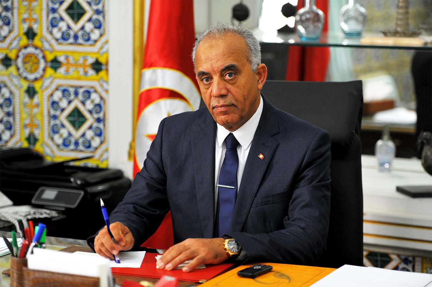 Prime minister-designate Habib Jemli