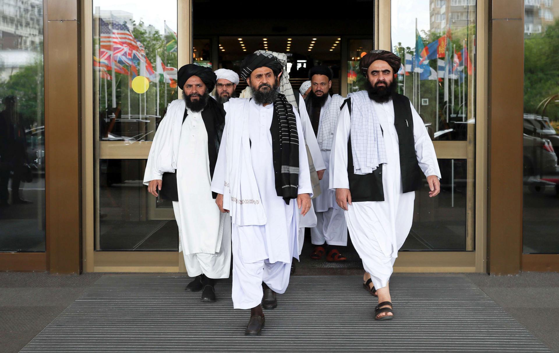 وفد طالبان لمفاوضات السلام في الدوحة