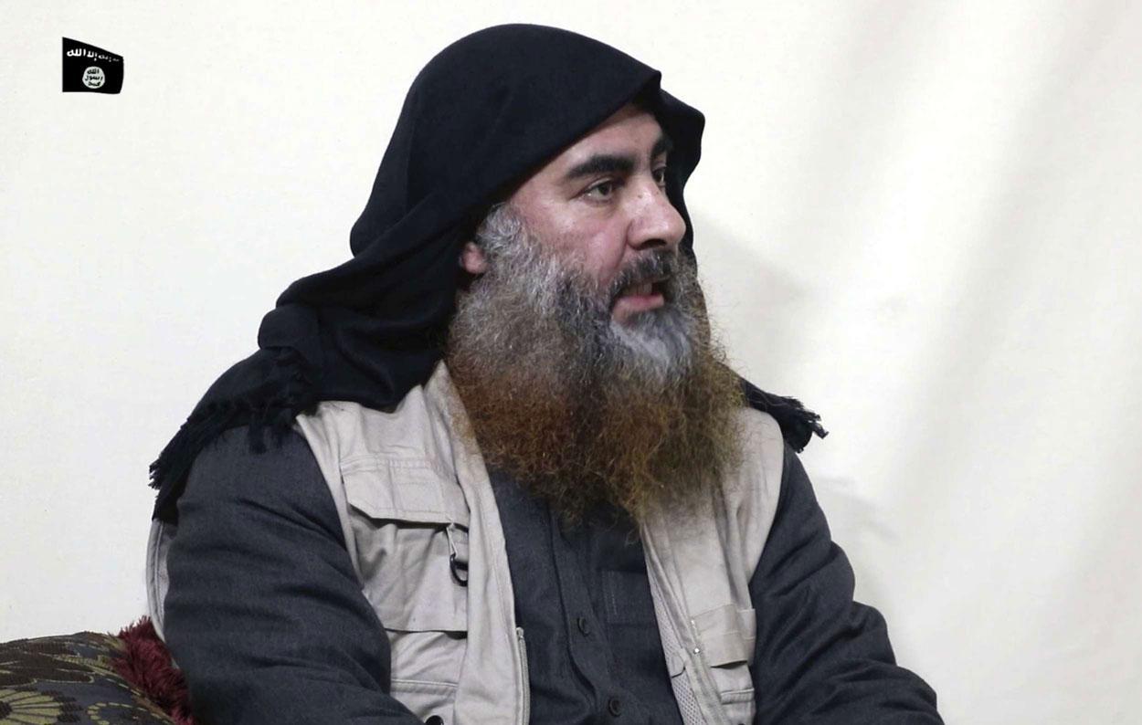 الزعيم السابق لداعش ابو بكر البغدادي