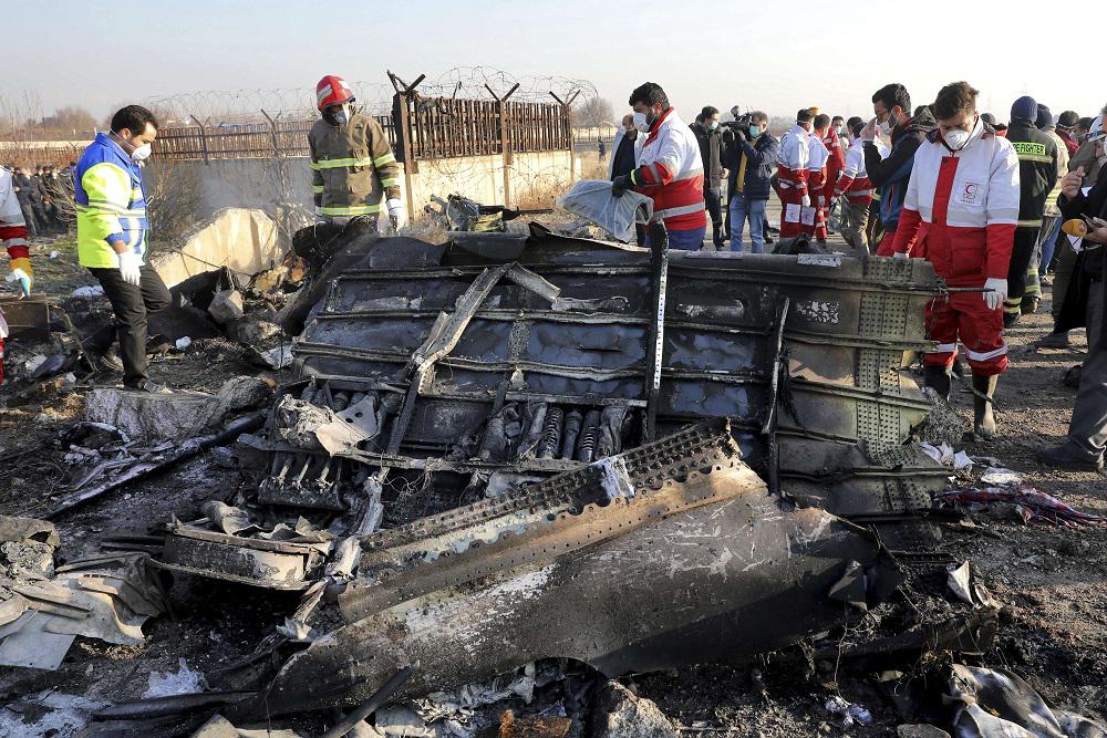 كارثة تحطم الطائرة الأوكرانية