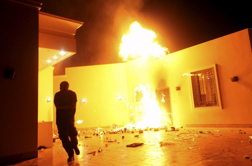 الهجوم على المجمع الاميركي في بنغازي سنة 2012
