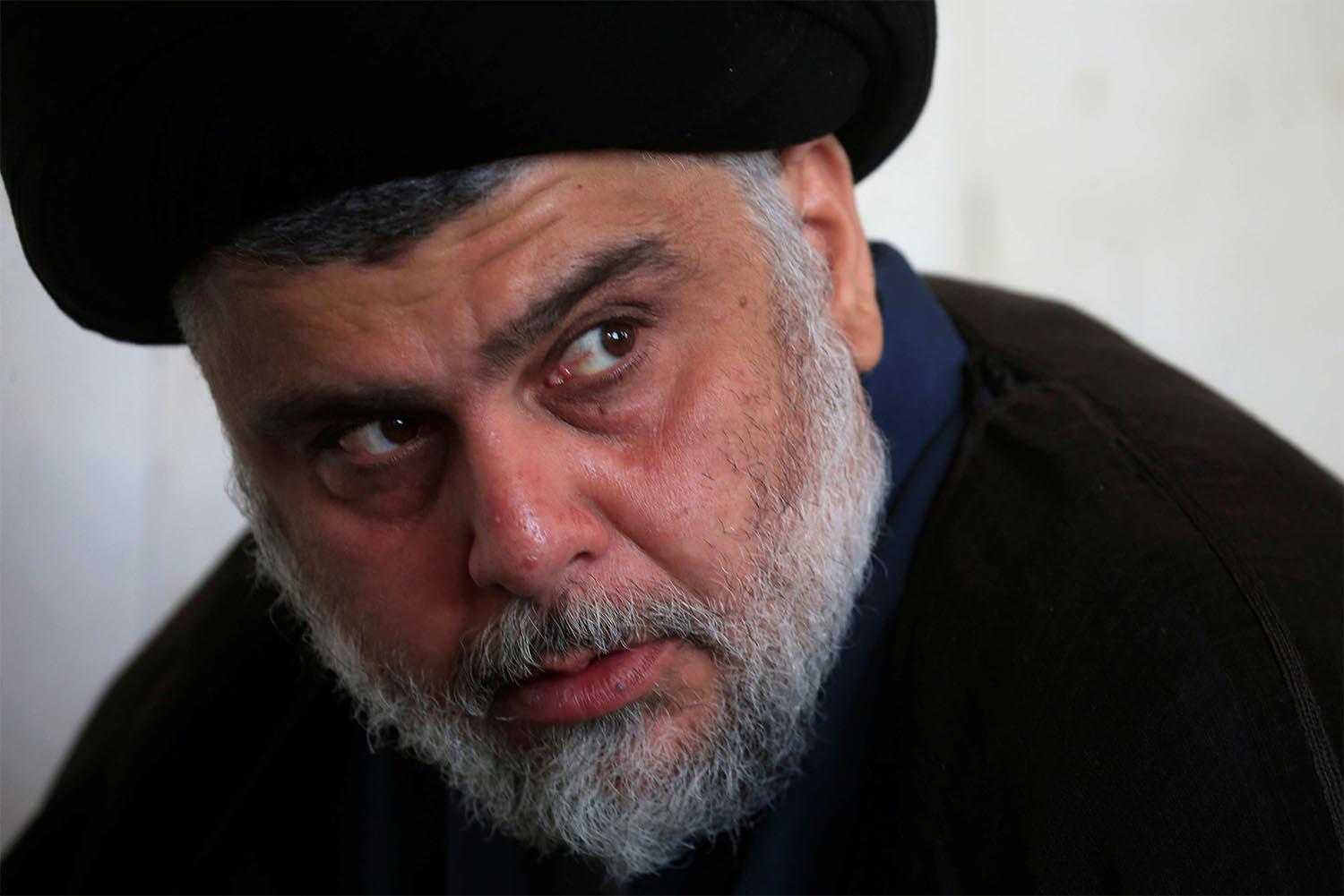 Firebrand Iraqi Shiite cleric Moqtada al-Sadr