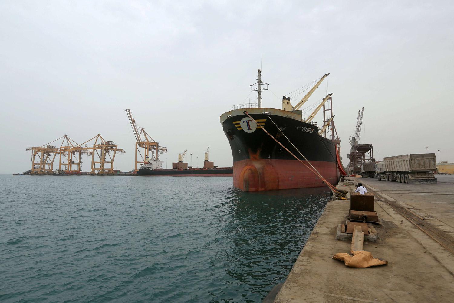  الميليشيات الحوثية تستخدم ميناء الحديدة لتسلم الأسلحة الإيرانية