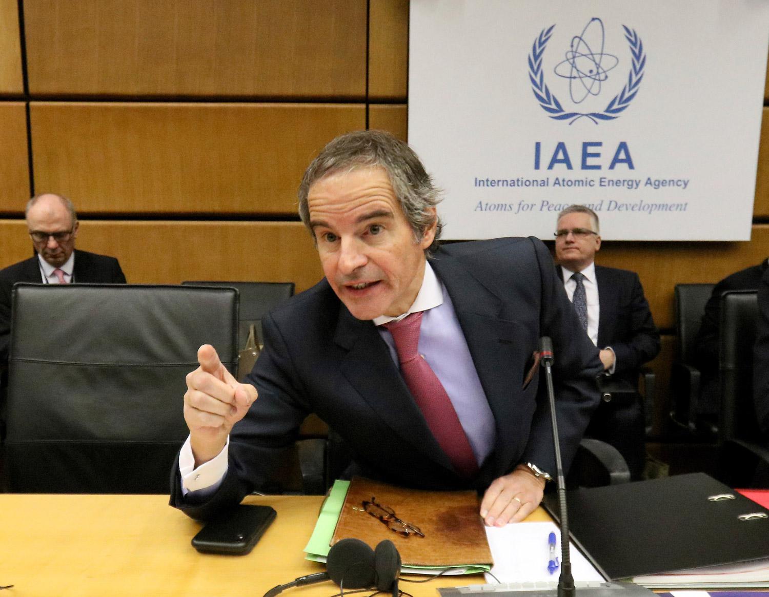 رئيس الوكالة الدولية للطاقة الذرية الجديد يصعد اللهجة ضد طهران
