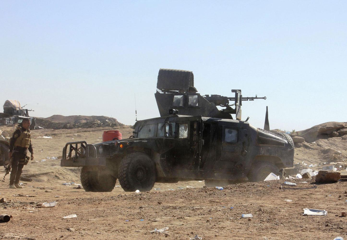 الجيش العراقي لا يتوقف عن اجتثاث مقاتلي داعش من جبال حمرين