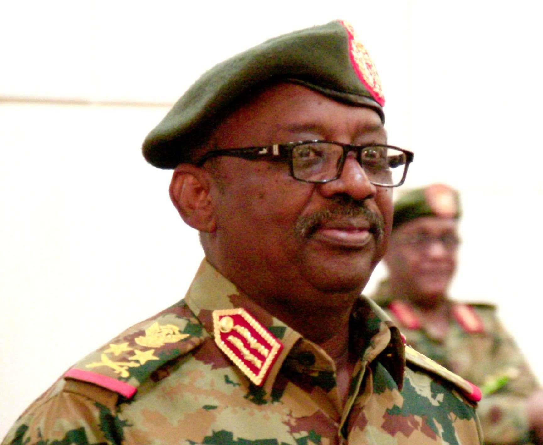 Sudan's minister of defence, Lt Gen Jamaleldin Omar