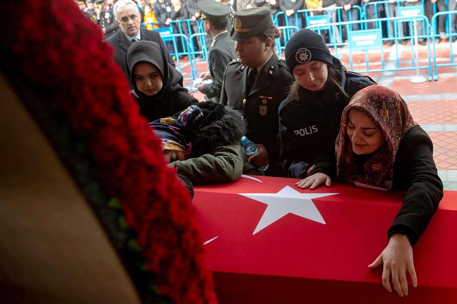 جنازة جندي تركي