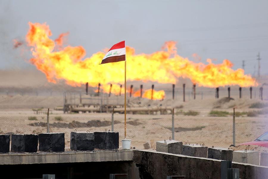 The area includes foreign workers in the oil sector and offices of Iraqi and foreign oil companies