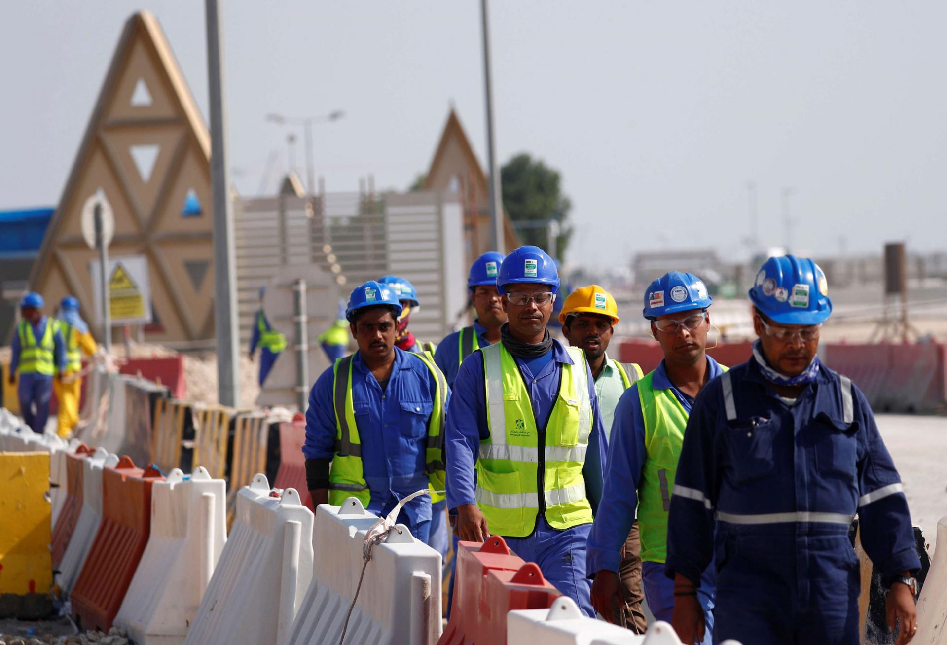 العمال الأجانب في قطر