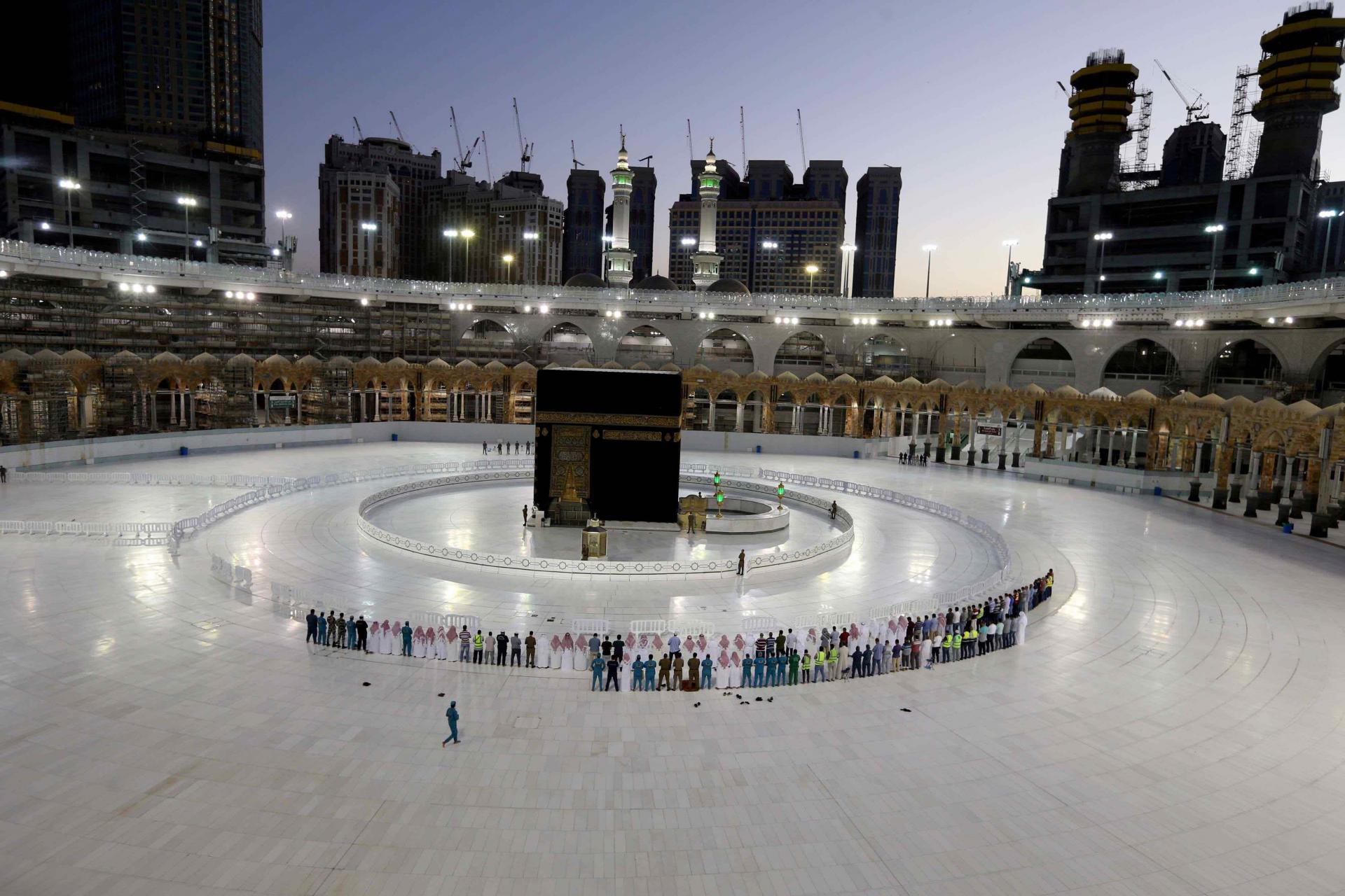 Last month, Saudi Arabia suspended the year-round "umrah" pilgrimage 