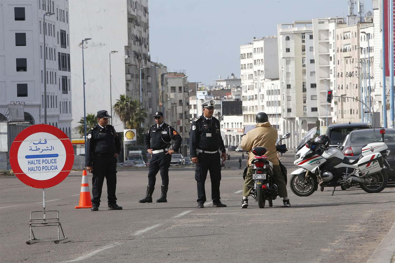 Moroccan checkpoint