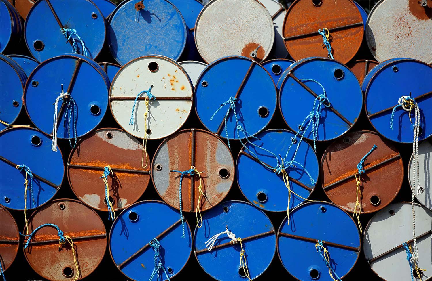 Oil barrels