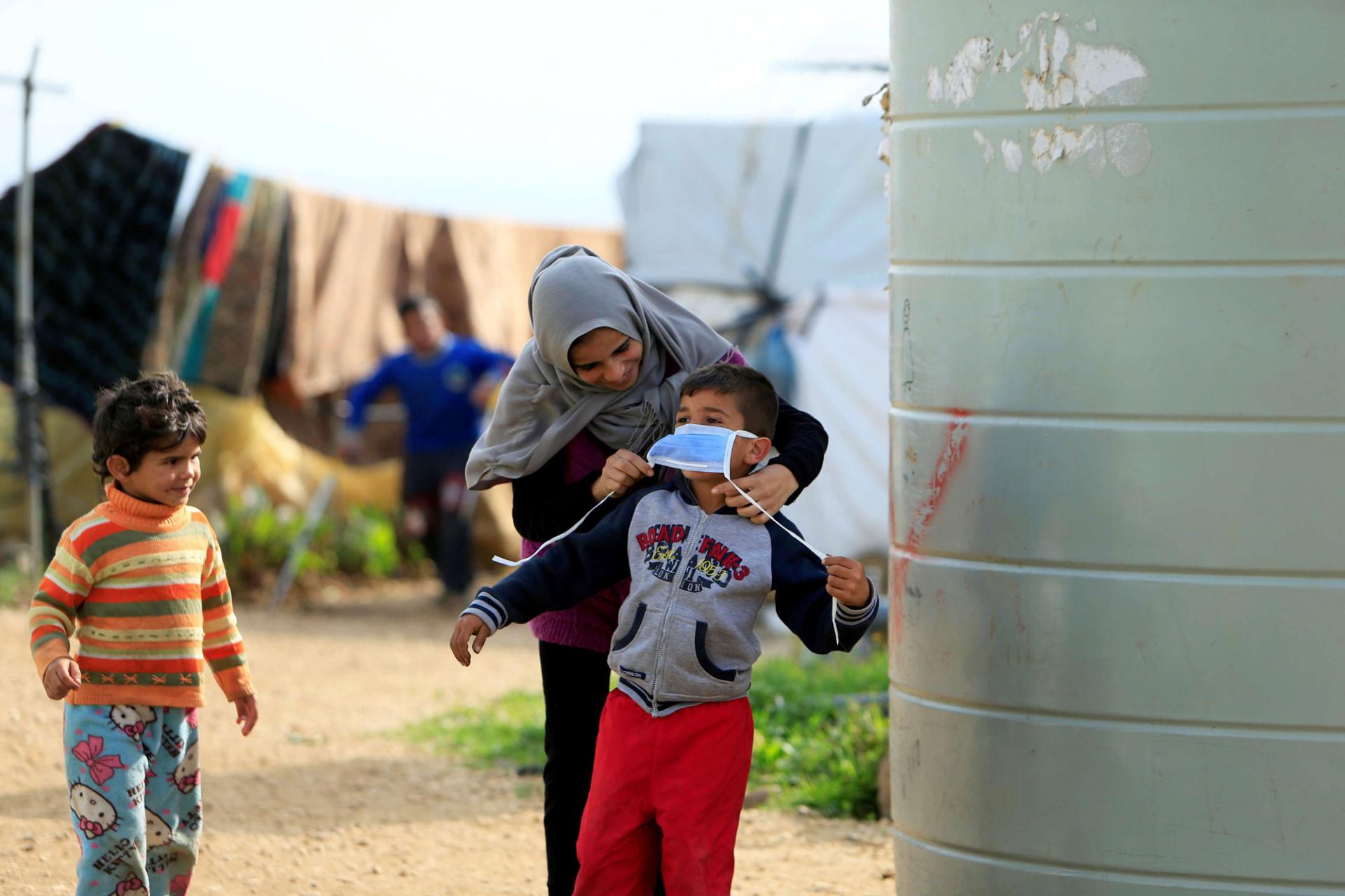 أوضاع صحية ومعيشية صعبة في مخيمات اللاجئين السوريين بلبنان