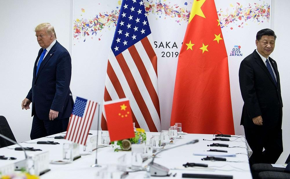الرئيس الأميركي دونالد ترامب والرئيس الصيني شي جين بينغ