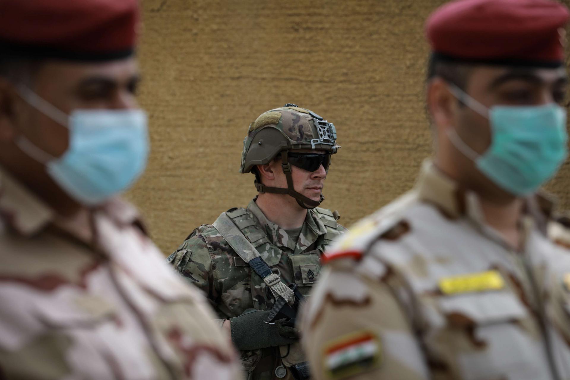 قوات التحالف متواجدة في ثلاث قواعد عراقية حاليا من اصل 12 سابقا