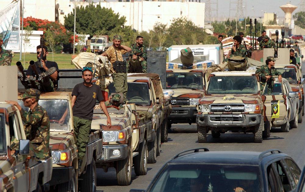 تعزيزات في طريقها لقوات الجيش الوطني للتصدي لاي عدوان تركي على سرت