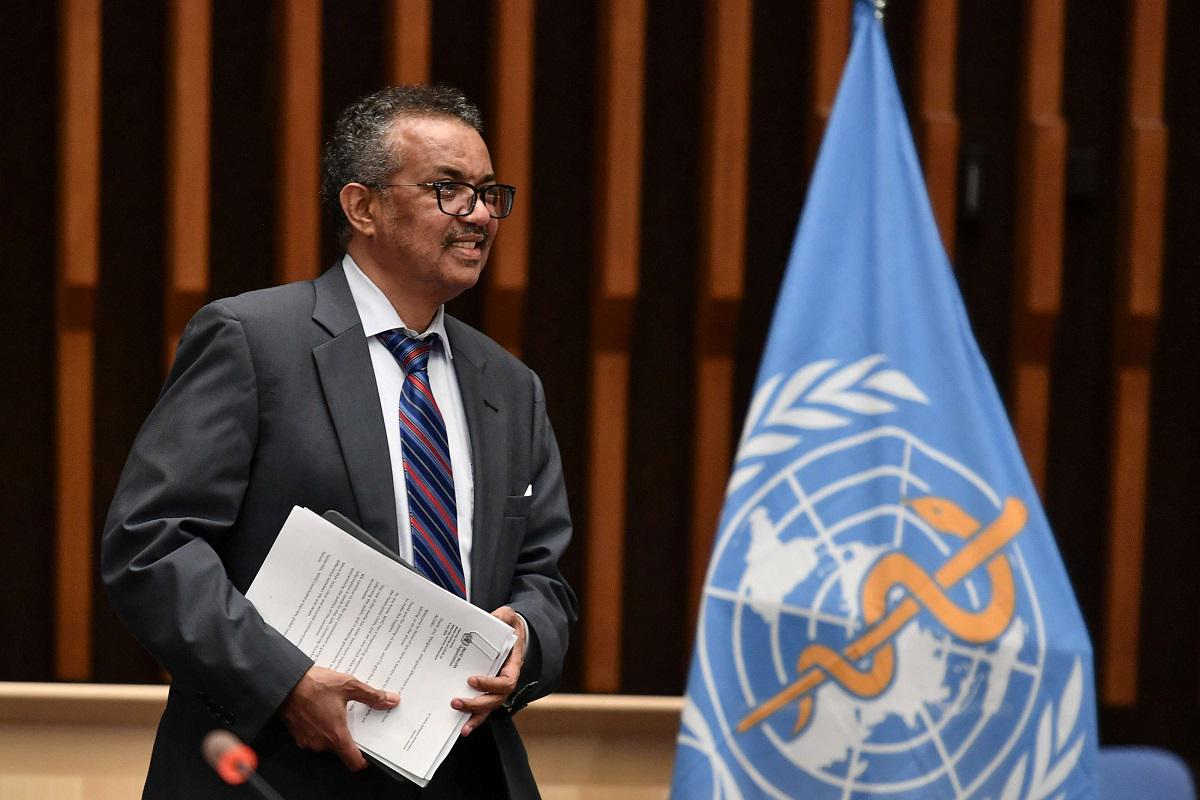 المدير العام لمنظمة الصحة العالمية تيدروس أدهانوم غيبريسوس