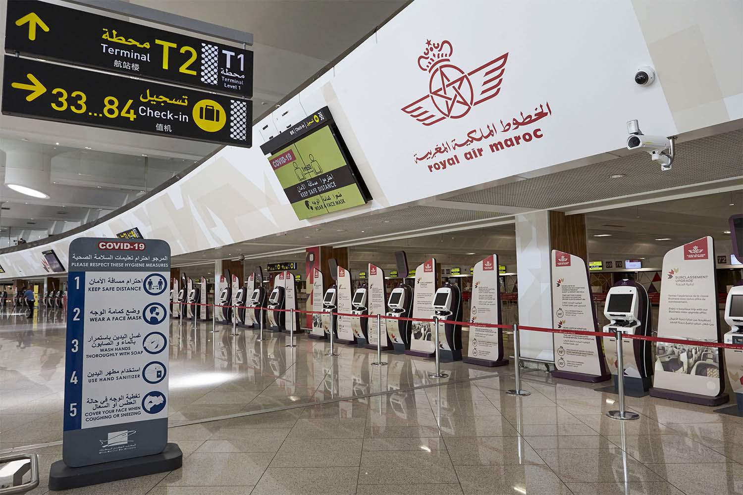 Mohammed V airport in Casablanca ready to welcome Moroccan citizens back