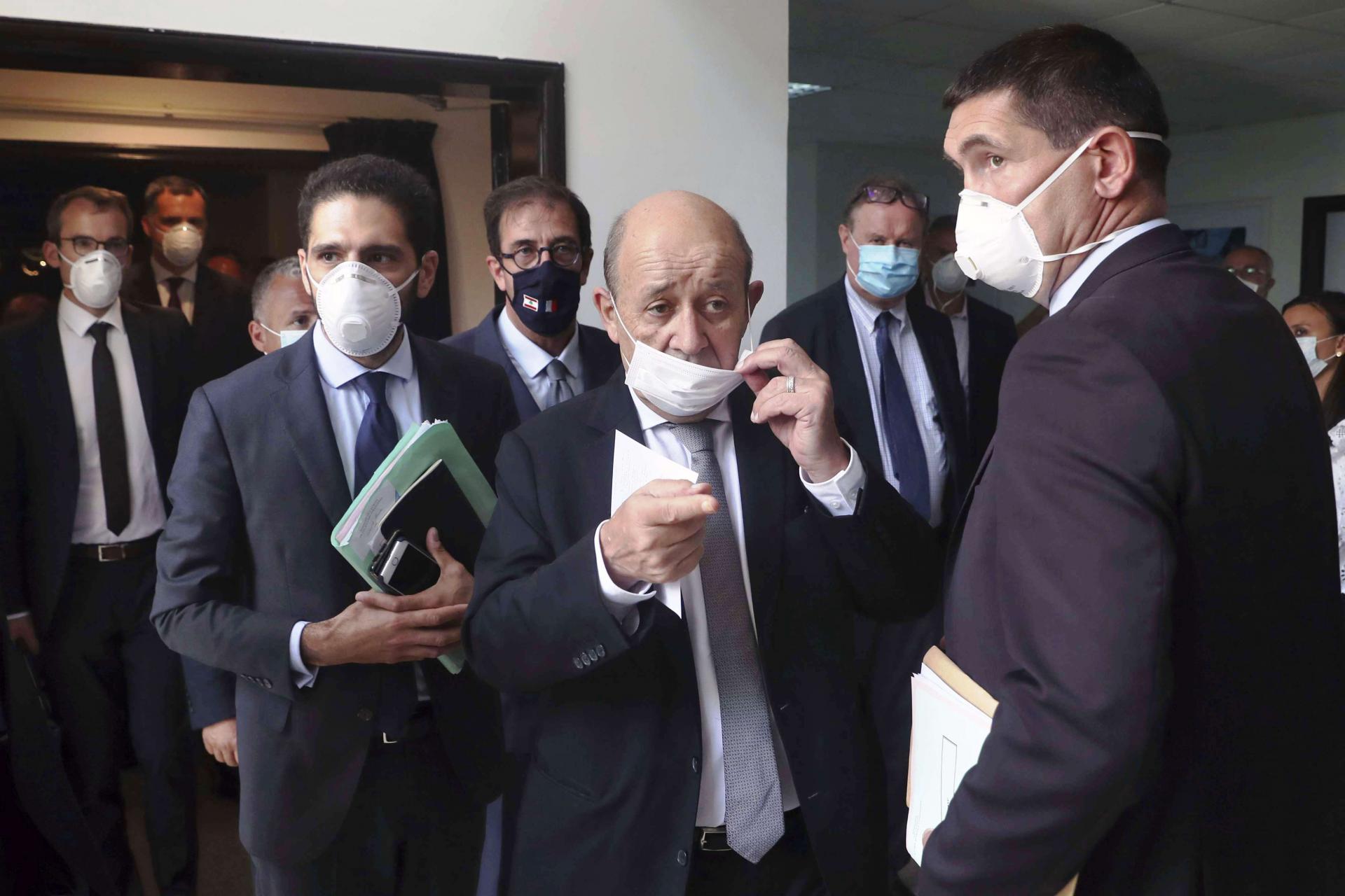 وزير الخارجية الفرنسي جان ايف لودريان