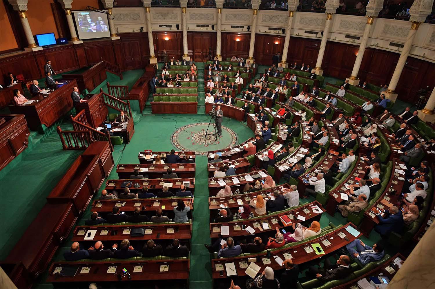 The wrangle between liberals and Islamists at Tunisia's parliament heats up
