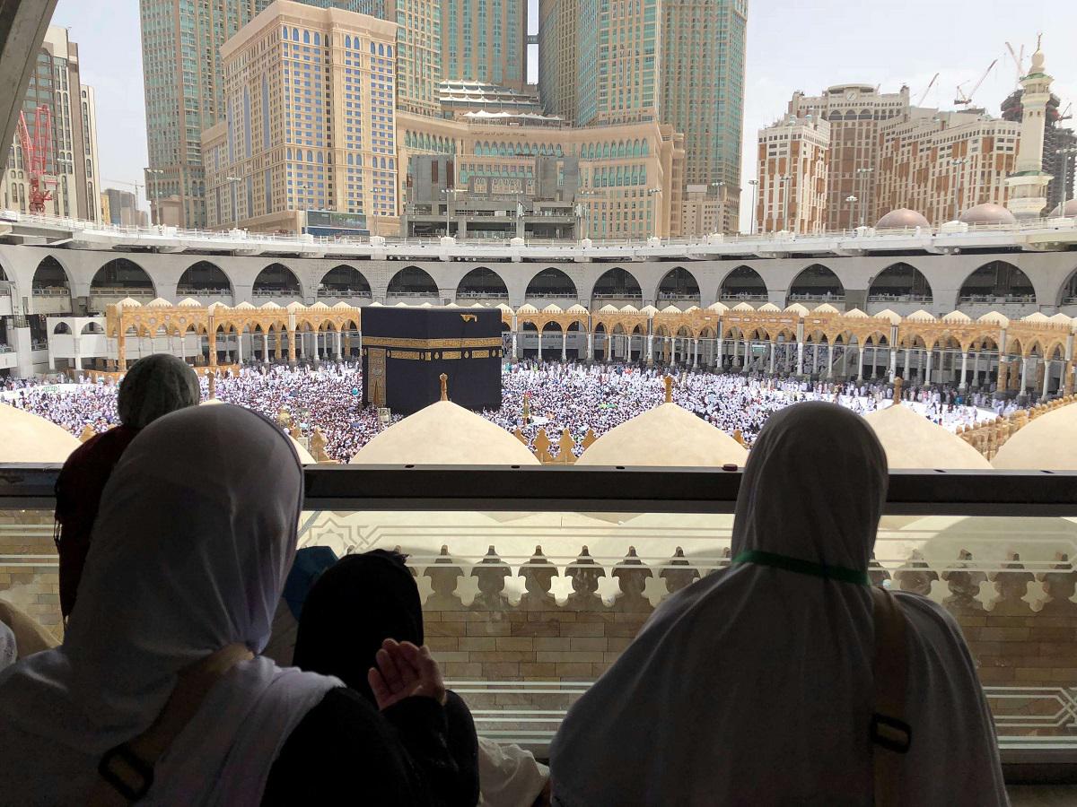 الكعبة والمسجد الحرام في مدينة مكة