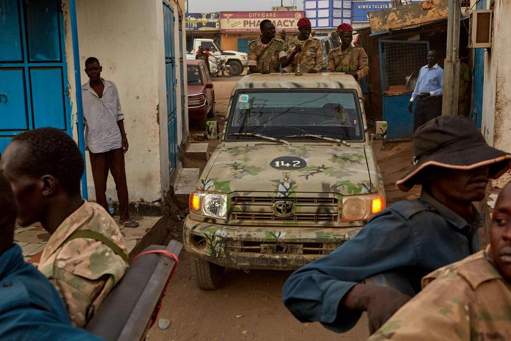 القوات الحكومية بجنوب السودان